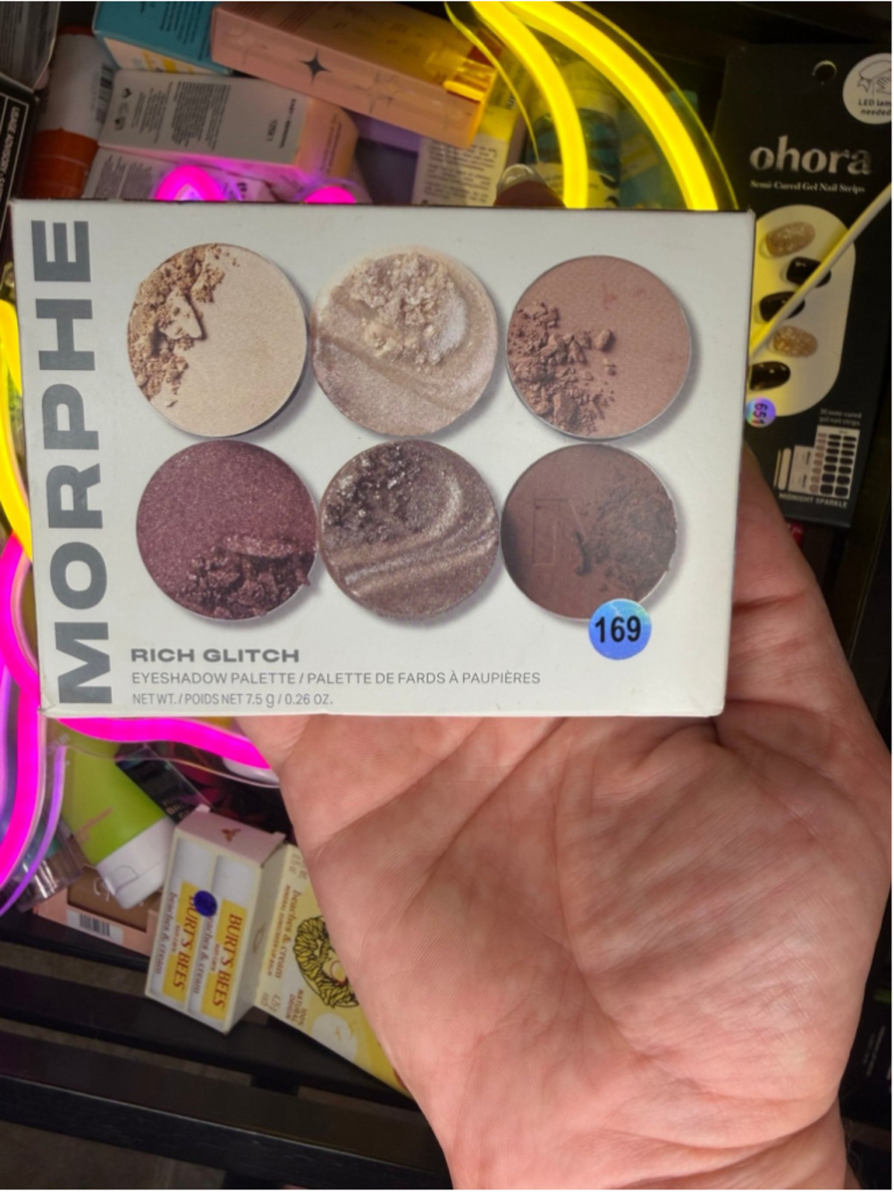 Morphe rich glitch eyeshadow palette